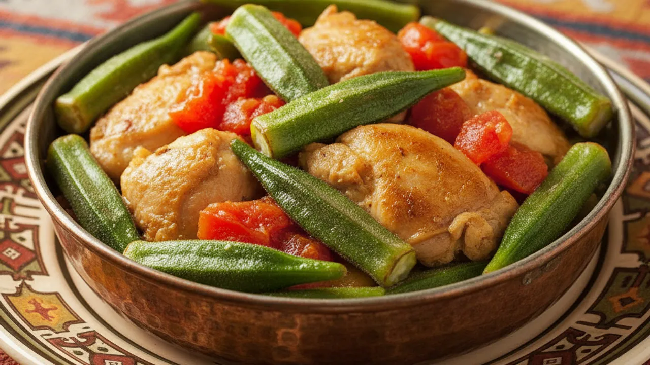 Bamyalı Piliç Tarifi