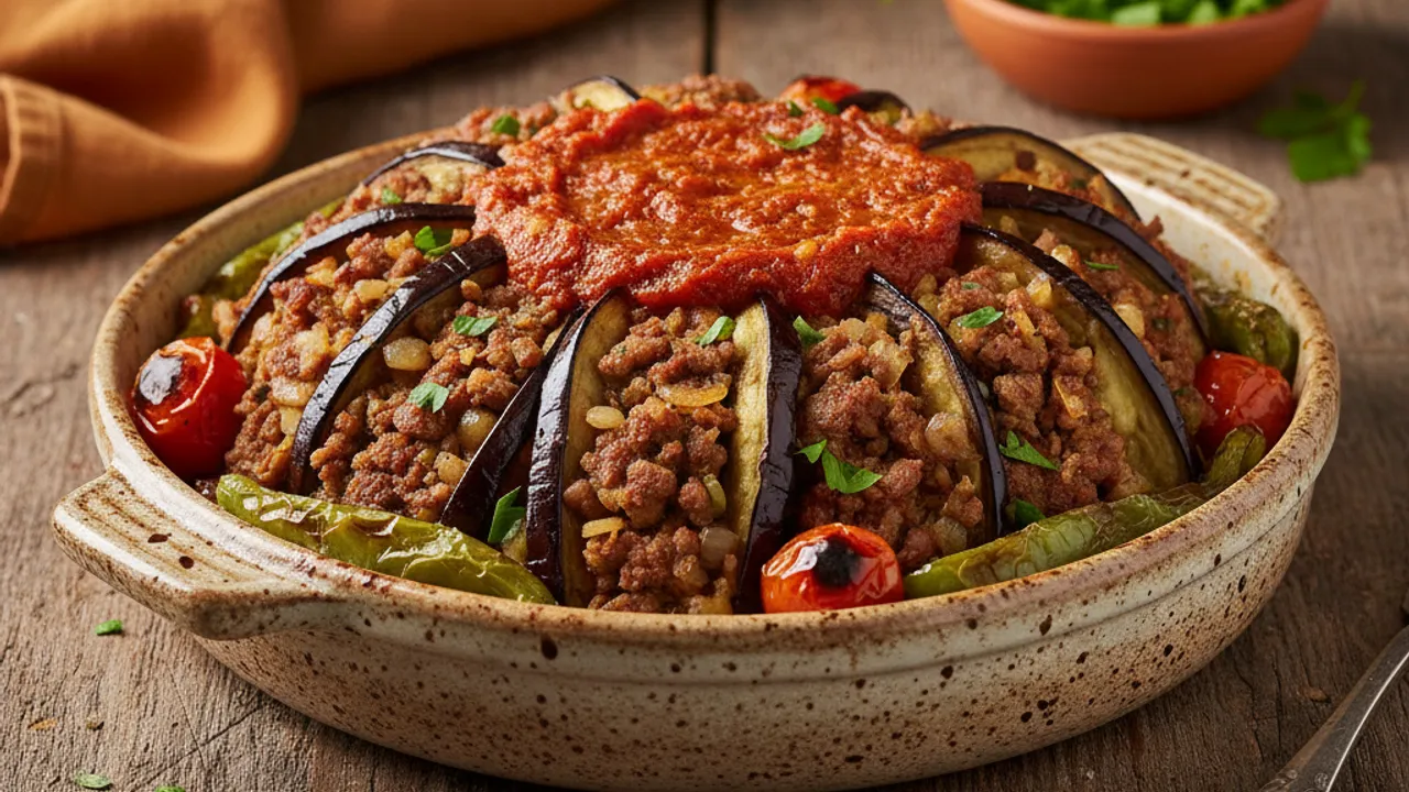 Bostan Patlıcan Kebabı Tarifi