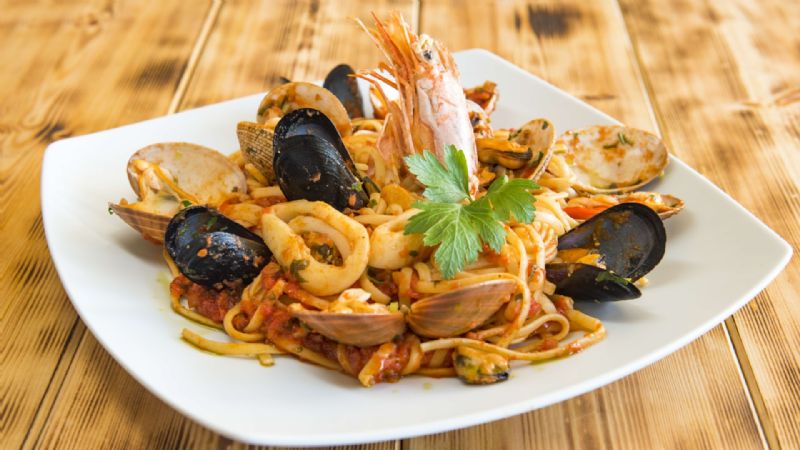 Deniz Mahsullü Spagetti Tarifi