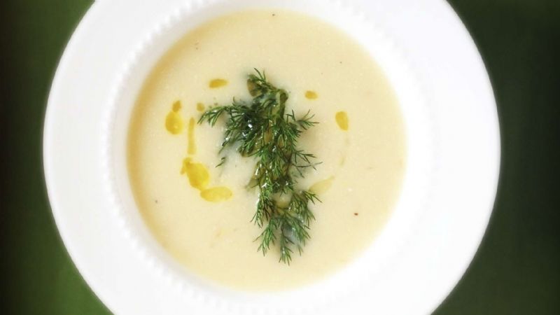 Dereotlu Avokado Çorbası Tarifi