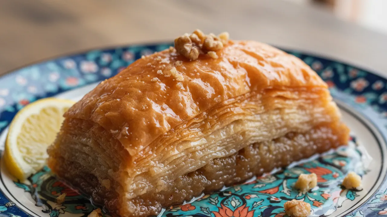 Deve Tabanı Baklava Tarifi