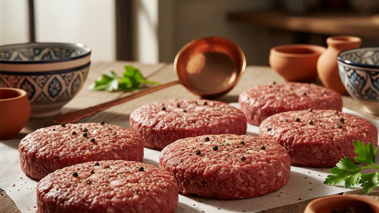 Ev Usulü Hamburger Köftesi Tarifi