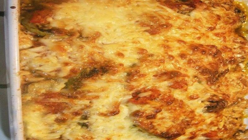 Fırında Kaşarlı Sebze Tarifi