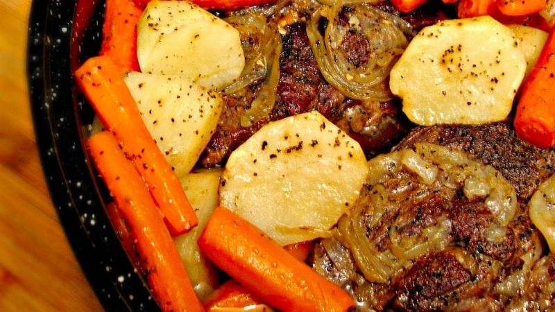 Fırında Sebzeli Bonfile Tarifi