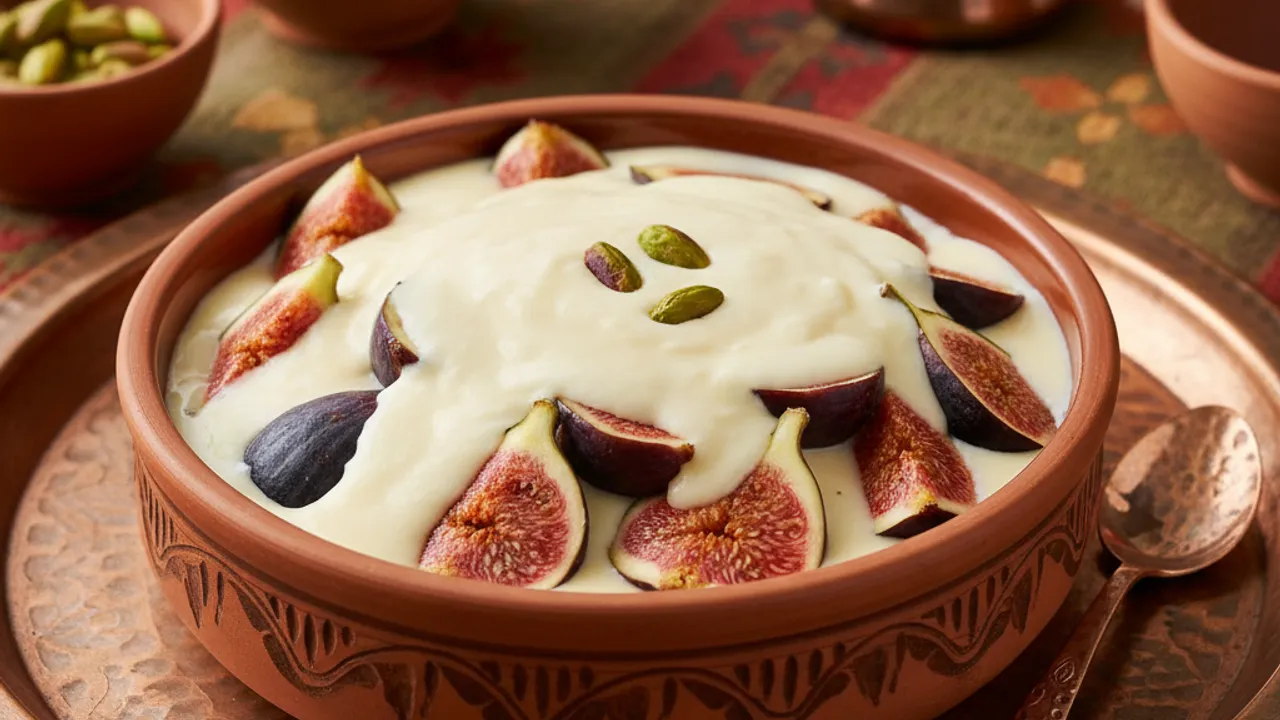 İncirli Sütlü Tatlı Tarifi