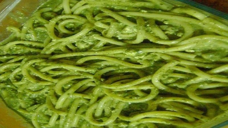 Ispanaklı Makarna Tarifi