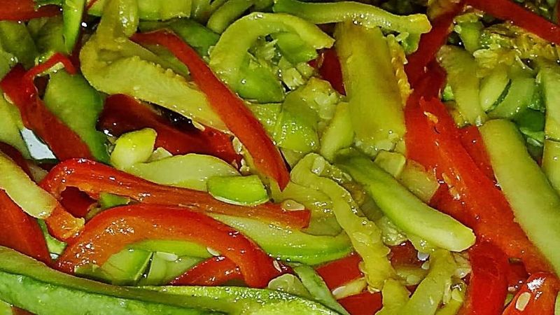 Kabaklı Biber Sote Tarifi