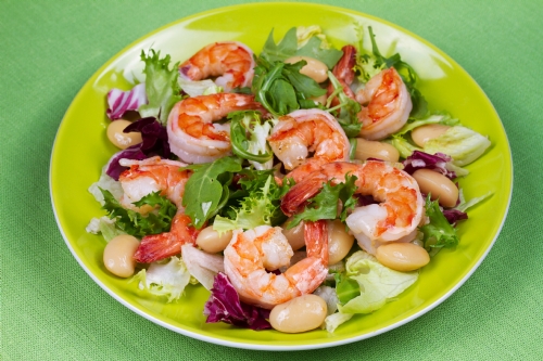 Karidesli Salata Tarifi