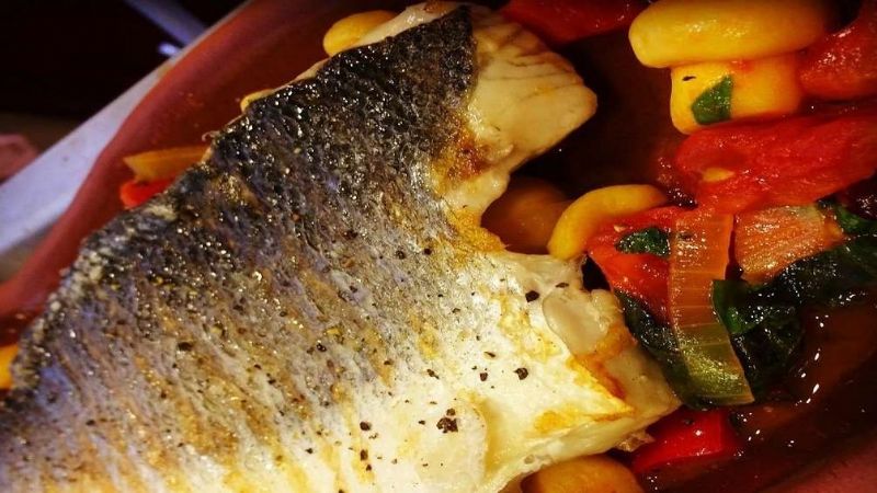 Kiremitte Levrek Tarifi