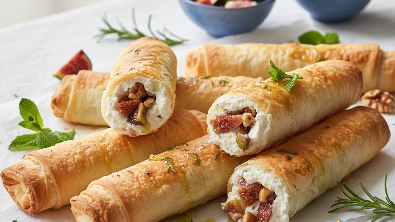 Labneli İncirli Sigara Böreği Tarifi