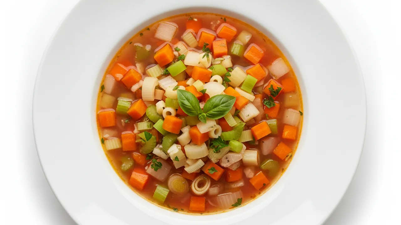 Minestrone Çorbası Tarifi
