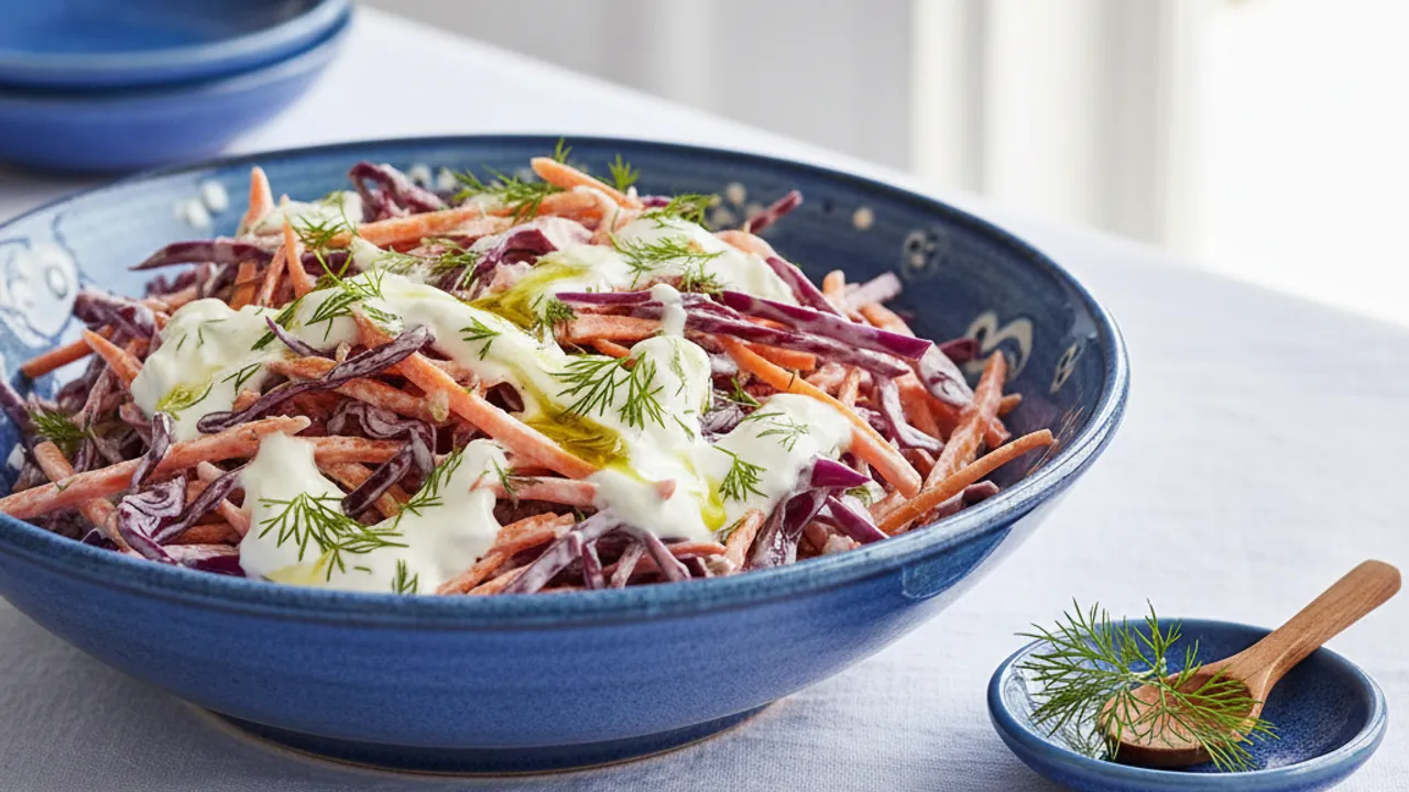 Mor Lahana Salatası Tarifi