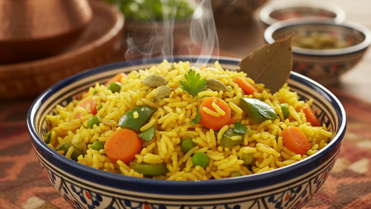 Sebzeli Hint Pilavı Tarifi