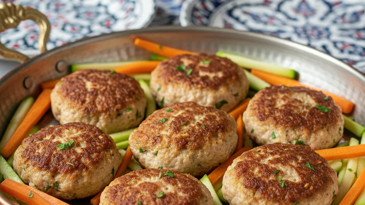 Sebzeli Tavuk Köftesi Tarifi