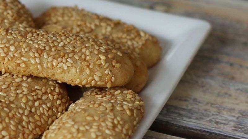 Susamlı Kurabiye Tarifi