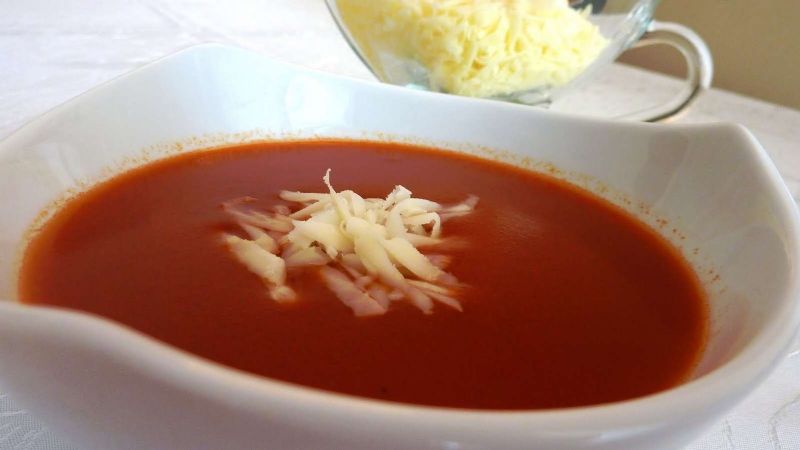 Sütlü Domates Çorbası Tarifi