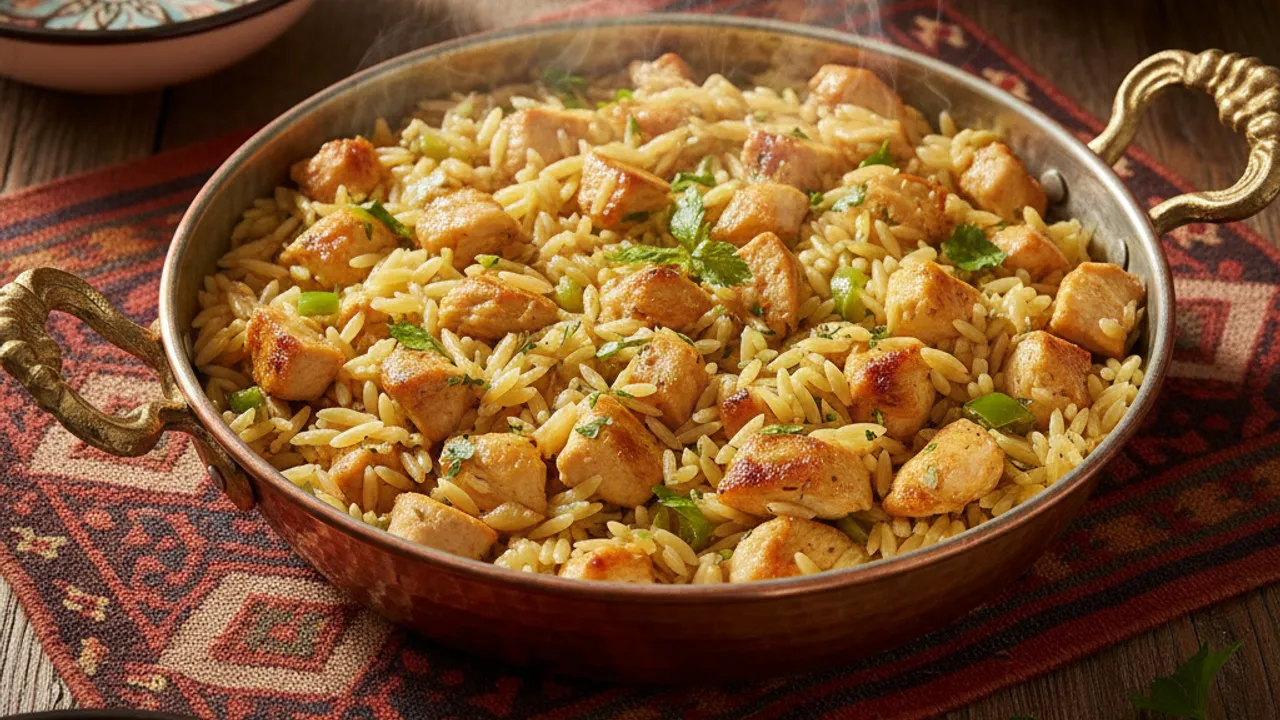 Tavuklu Şehriye Pilavı Tarifi