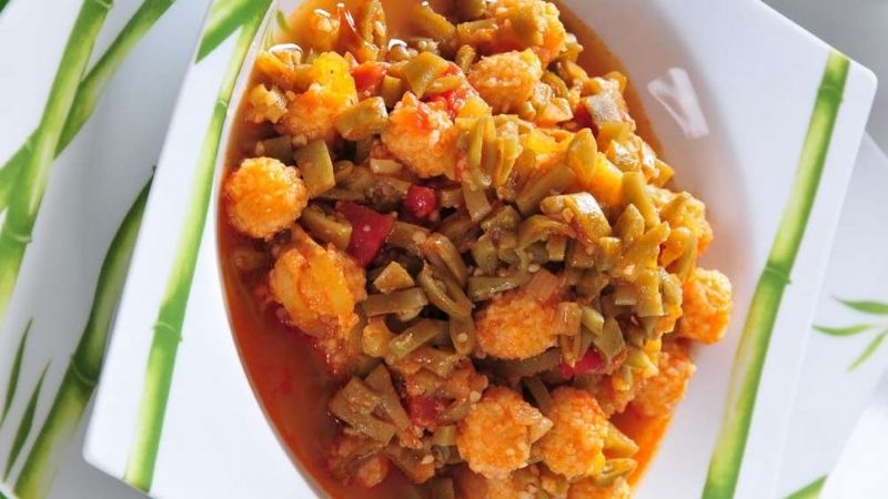 Taze Fasulyeli Bulgur Köftesi Tarifi