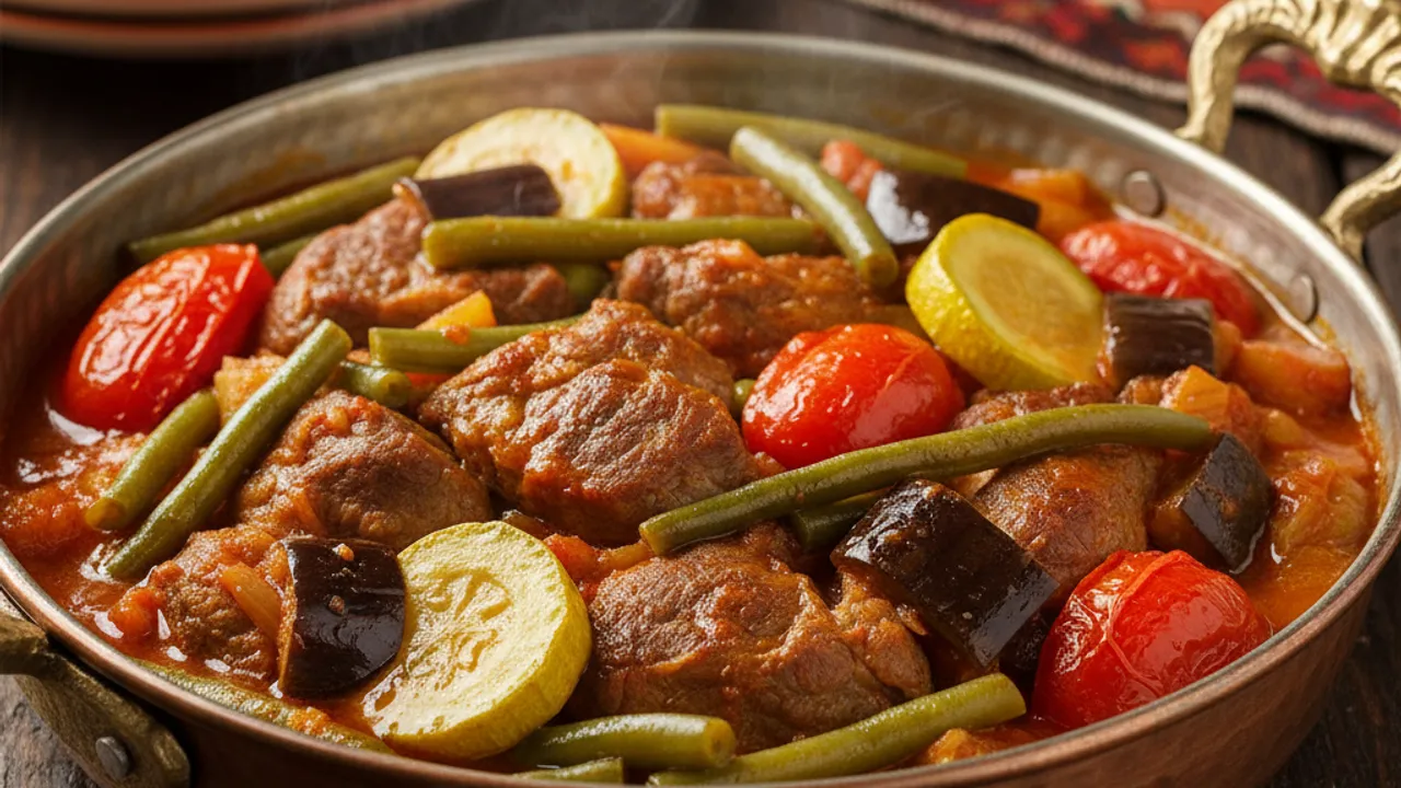 Türlü Güveç (Etli) Tarifi