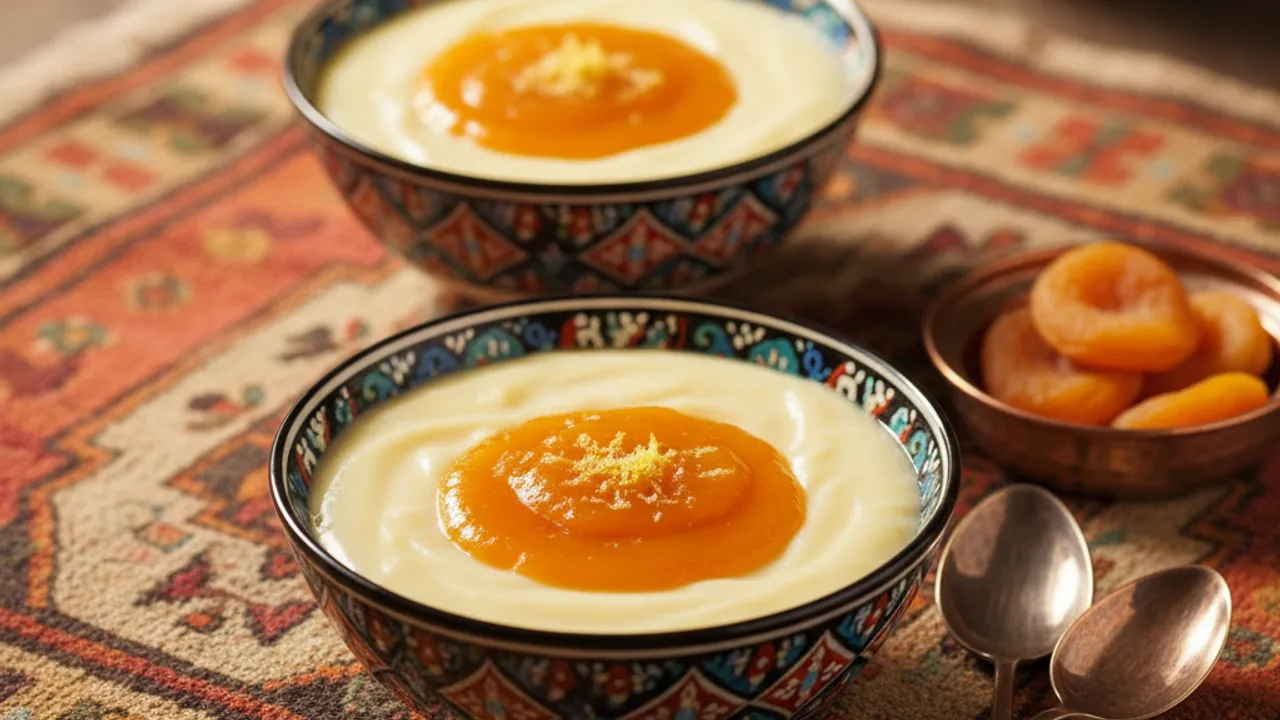 Ufresh Kayısılı Muhallebi Tarifi