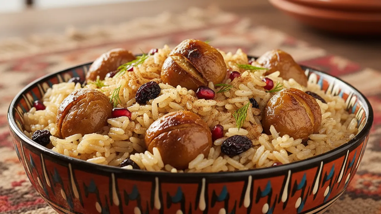 Ufresh Kestaneli Pilav Tarifi