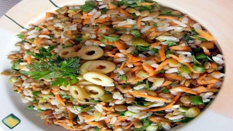 Yeşil Mercimek Salatası Tarifi