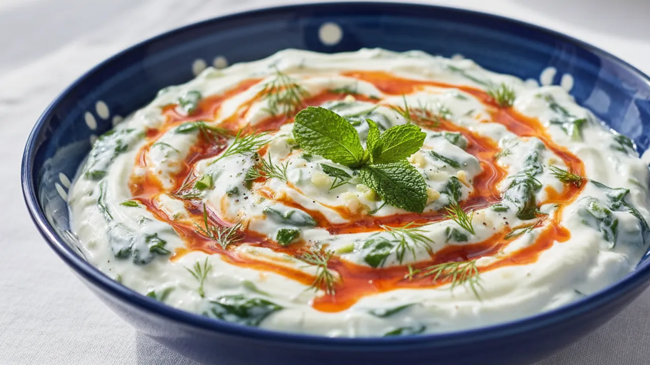 Yoğurtlu Ispanak Tarifi