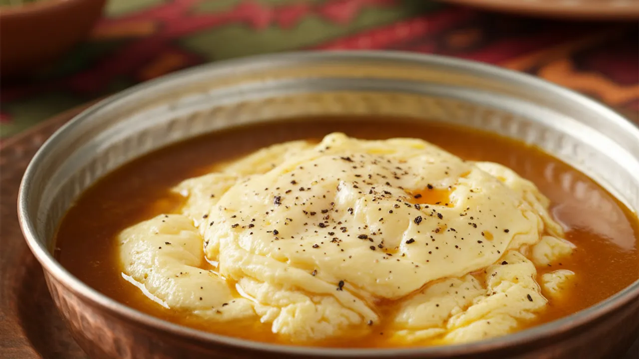 Yumurtalı Konsome Tarifi
