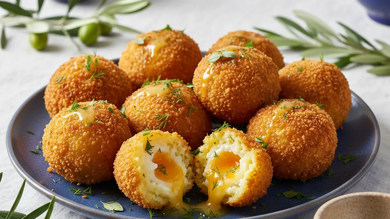 Yumurtalı Patates Topları Tarifi