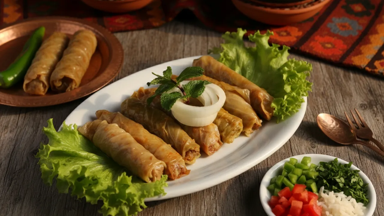 Zeytinyağlı Lahana Dolması Tarifi